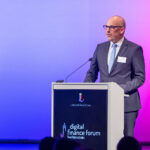 Regierungschef Daniel Risch am Digital Finance Forum in Liechtenstein